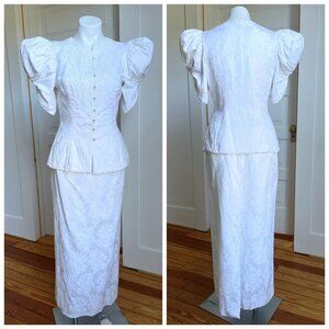80s Wedding Dress